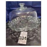 Indiana Glass "Lancaster Colony Cake Stand