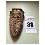 Antique Wall Pocket