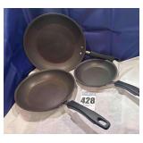 3 - Food Network Nonstick Frying Pans