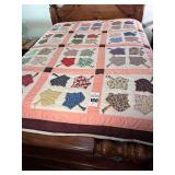 Antique Quilt - Leaves