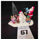 Dept 56 - Snow Village "Santa Comes to Town 1998"
