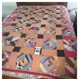 Antique Quilt - Peach