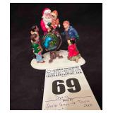Dept 56 - Snow Village "Santa Comes to Town 2000"
