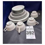 20 pcs - Noritake "Derry" Setting for 4