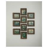 Set of Plastic Framed Pictures