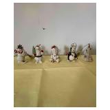 Set of 5 Lennox Ornaments