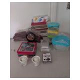 Misc Box, Storage Containers, covered Hangers, Radio, Wallet, Gift Paper