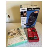 Homedics Back Massage - 5 Motor, Back Brace and Remedies Bed Pads