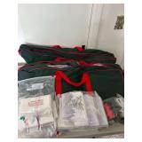2 Christmas Tote Bags Contents