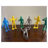 Vintage Marx Plastic Spacemen/Astronaut Figures