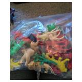 Bag of Vintage Zoo Animals