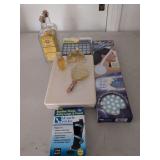 Roll Lotion, Watkins Bottles, Miracle Socks etc