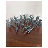 Vintage Mars WWII German Allies Don Cossack Infantry Figures