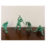 4 Vintage Marx Army Men