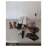 Wood Figurines, Hose, Duster, Horse Placks
