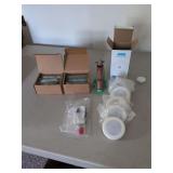 2 Boxes Mighty Putty, 6 Motion Sensor Lights, Toenail Nipper, Toy Golf Cart