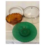Vintage Decorative Bowls, Bakeware and Platter