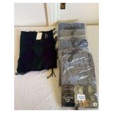 New-Never Worn - XL 4 Pair Men’s Lounge Pants and a Scarf