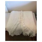 2 Chenille Bedspreads - 1 King and 1 Queen