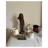 Ceramic Indian,Statue, Mugs, Misc. Ceramic Figures