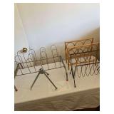 Vintage Shoe Rack, Christmas Tree Stand, Magazine Rack and Wine Rack