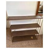 4 Tier Metal Bookshelf