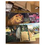 Laminated Photos and Native Education Prints