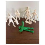 Vintage Navy Plastic Figures