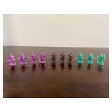 10 Vintage 1960’s Giant-Hong Kong Alien Figure Toy Spacemen