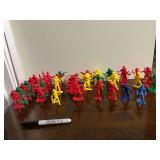 Collection of Tim Mee “Cowboys and Indians” Plastic Figures.