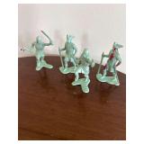 Vintage 3” Marx Viking Figures