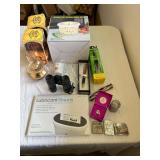 Electric Scissors, Popcorn Popper, Mini Lights, Vintage Lighters ect.
