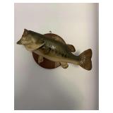Mounted Large Mouth Bass
