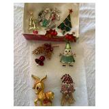 Christmas Broaches