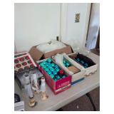Glass Christmas Decorations, Battery Operated Candles, Nativit