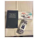 New! - Dictionary Safe, Manicure Set and Poo Pourri