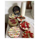 Vintage Plastic Cups, Miscellaneous Tins