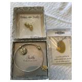 New! Bracelet, Necklace and Earrings
