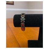 7in Vintage 1950s-60s Revival Slide Bracelet