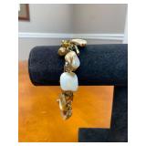 8in Mother of Pearl Charm Bracelet