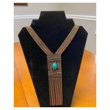 9in Multi-strand Vintage/Antique Necklace- Bought at London Flea Market