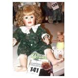 Porcelain Collector Doll From Hamilton Heritage 1989 - "Lindsay - Daddy