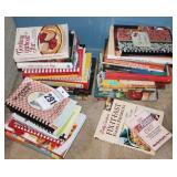 Variety of Cookbooks: Paula Deene, Eat Healthy, Betty Crocker, Jack Daniels, American Heart Associate etc.