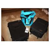 2 Pieces of Rolling Luggage - 105 & Rugget & Additional Rolling Beach Bag