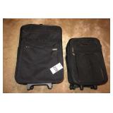 2 Pieces of Rolling Luggage - Locomotion & Rome