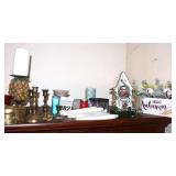 Variety of Candles, Holder, stick and decorative items