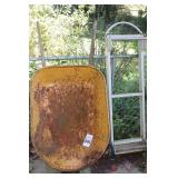 Wheelbarrow and Aluminum Dolly