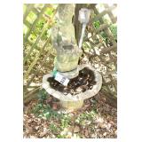 Concrete Fountain  37"x21"                             **Buyer bring help to remove
