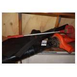 Black & Decker Blower with bag & Toro Electric Weed Eater
