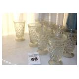 8 Fostoria "American" clear Iced Tea Glasses                                    **Matching Lot # 49